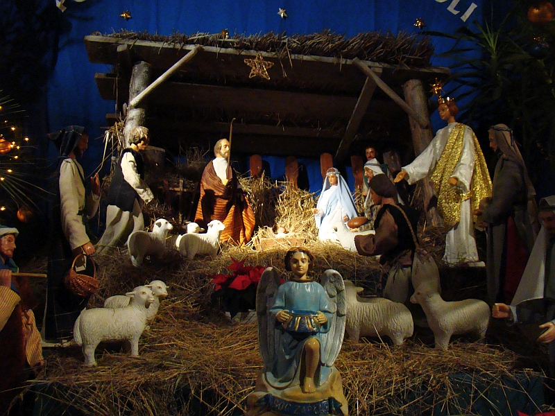 Origin Of The Nativity Scene Santa Claus Loves Christmas